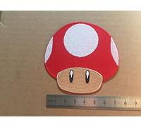Ecusson Iron-on Patches Aufnaher Toppa Red Mario Mushroom???