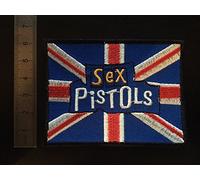 Ecusson Patches Aufnaher Toppa???Sex Pistols???Union Jack Flag Iron-on