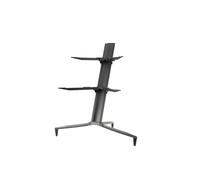 ECUTEE 2 Tiers Keyboard Stand For Digital Pianos Adjustable Height, Electronic Keyboard Aircraft Stand Rack, Aluminum Alloy 100CM Height