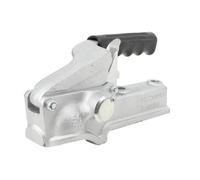 ECUTEE 50mm Trailer Coupling Hitch Trailer Heavy Duty Tow Ball Hitch Trailer Towing Hook, Heavy Duty Steel Coupling for Trailer RVs Boats Garden Equipment Vehicle, 2600kg Capacit Trailer Accessorie