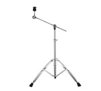 ECUTEE Cymbal Stand Set Dual-use Boom/Straight Combo Cymbal Stands Metal Foldable Portable Tripod Stand for Drum Kit, Height Adjustable 60-120cm, Boom Arm Length 43cm