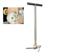 ECUTEE High Pressure Hand Pump 6000psi 3 Stage Air Gun Rifle Filling Pump Stirrup Pump Charger Hand Pump Airguns for Air Driving Cylinder and PCP Pump Cylinder for Outside Sporting and Hunting