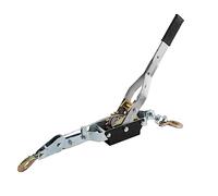 ECUTEE Manual Winch Cable Puller 4T Heavy Duty Hand Winch Hook Cable Puller Single Gear Ratchet Auto Hoist Cable Puller for Car Construction Highway Bridge Metallurgy