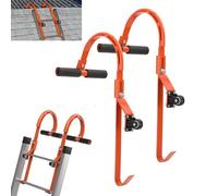 ECUTEE Roof Ladder Hook Kit Ladder Accessory, Universal Roof Hook for Extension Ladders with Rubber Grips, Lightweight Ladder Stabilizer Hook Ladder Platform Attachmentfor Easy Access to Roofs