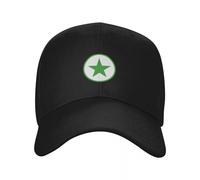 ECUXSRHN Baseball Cap Esperanto flago Trucker Cap Sunhat Black