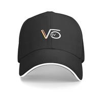 ECUXSRHN Baseball Cap Sebastian Vettel 5 Hat Luxury Golf Black