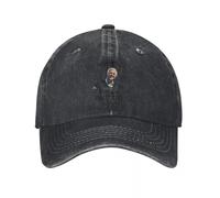ECUXSRHN Washed Vintage Baseball Cap Naked Gun It's Enrico Pallazzo Leslie Nielsen Frank Drebin Golf hat Genuine Black