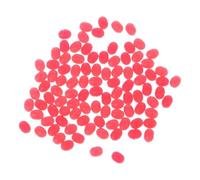 ECVGHD 100Pcs Oval Luminous Fishing Lures Fishing Beads Sea Hard Floating Float Tackles