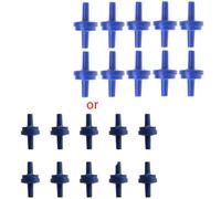 ECVGHD 10Pcs Check for Valve for Aquarium Oxygen Air Pump Plastic Anti Backflow Non-Ret