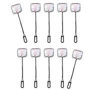 ECVGHD 10PCS Fish Catching Net Fine Mesh Net With Ergonomic Handle For Home Aquariums