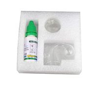 ECVGHD 15ml Aquarium CO2 Indicator Solution Monitor Fluid Glass Carbon Dioxide Checker Fish for Tank Plants Living Condition Liquid Tester