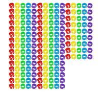 ECVGHD 200 Pcs Bird Foot Rings Species Identify for Pigeons Parrots Training Rings