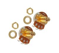 ECVGHD 2Pcs A500K/B500K Guitar Pots Shaft Taper Volumes Guitar Potentiometer