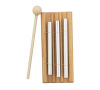 ECVGHD 3 Tones Trios Chime Bells Hand Percussion Chimes for Prayer, Teacher, Classroom