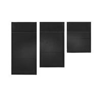 ECVGHD 3pcs Bicycles Frame Protector Neoprene Chainstay Protector Scratch Resistant