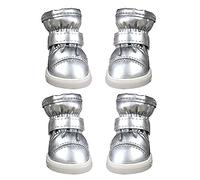 ECVGHD Boot Snow Booties Rubber Non-Slip Waterproof Breathable Wearable for Puppy