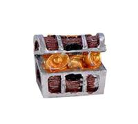 ECVGHD Fish Habitat Decor Cute Treasure Chests Pirate Theme Aquariums Decoration