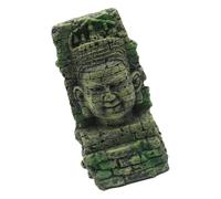 ECVGHD Fishtanks Landscape Artificial Roman Bust Brick Decorations for Aquariums