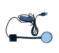 ECVGHD Full Spectrum Marine Aquariums Light Clipon Lamp For Bright Underwater Color