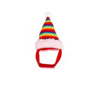 ECVGHD Guinea Pig Santa Hat Small Headwear New Year Cap for Ferret Squirrel