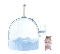 ECVGHD Hamster Outdoor Carriers Cage Breathable Hamster Travel Cage with Water Bottle