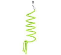 ECVGHD Parrots Cage Hammock Spiral Swing Cotton Ladder Swing Standing Supplies