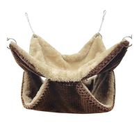 ECVGHD Small Pets Hammock Hamster Cage Small Comfortable 2-layer Hanging Cage