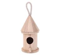 ECVGHD Wooden Bird House Solid Wood Birdhouse Weatherproof Small Nice Bird Nest