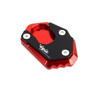 ECVHIPKLG Motorcycle Side Stand Plate Pad For Ka&wa&saki NINJA 1000 SX 1000SX Ninja1000sx 2020 2021 2022 Accessories Motorcycle Side Stand Extension Pad Kickstand Enlarger(Red 33)