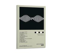 ECVHLXFQ Arctic Monkeys AMPop Songs Album Rapper Classic Album Canvas Print Signature Decor Bedroom Home Office Decor Teen Decor12x18inch(30x45cm) Frame-style-10