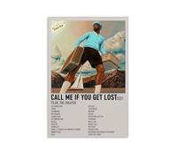 ECVHLXFQ Tyler The Creator Call Me If You Get LostPop Songs Album Rapper Classic Album Canvas Print Signature Decor Bedroom Home Office Decor Teen Decor12x18inch(30x45cm) Unframe-style-14