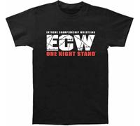 ECW One Night Stand Wrestling T-Shirt Tee for Fan (Large)