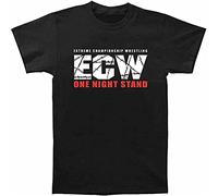 ECW One Night Stand Wrestling T-Shirt Tee for Fan Medium Black