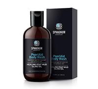 Eczema Body Wash & Cream 2in1 - Peat Mud and Olive Oil Shower Cream. Sulfate Free Treatment for Very Dry & Itchy Skin. Best for Relieving Psoriasis. 250ml
