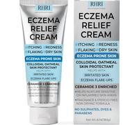 Eczema Cream For Adults with Colloidal Oatmeal for Itching & Redness Relief | Eczema Treatment for Dry Itchy Skin, Relieves Itching, Redness & Flaking, Soothing Moisturizer for Sensitive Irritated Skin