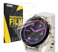 ECZOIL 4 Pieces Screen Protector for Garmin Venu 3s, Bubble-Free, Scratch-Resistant, High Definition, High Quality, Transparent, Soft TPU Ultra Thin Protective Film