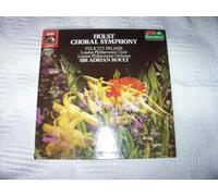 ED 290378 Holst Choral Symphony London SO Adrian Boult Felicity Palmer LP