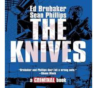 Ed Brubaker THE KNIVES: A CRIMINAL BOOK HC Hardback in White Ed Brubaker White