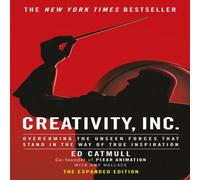 Ed Catmull Creativity, Inc. Hardback Book Ed Catmull Multicolor