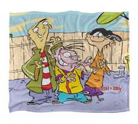 Ed, Edd N Eddy Backyard Boys Silky Supersoft Blanket Multicoloured (One Size)