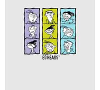 Ed, Edd n Eddy Heads Women's T-Shirt - Grey - XS