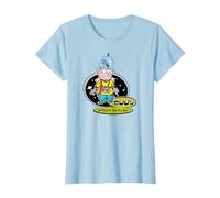 Ed, EDD n Eddy Oval T-Shirt, Women, Baby Blue, Large