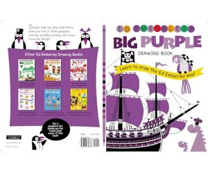 Ed Emberley's Big Purple Drawing Book (Ed Emberley Drawing Books)