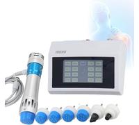 ED Extracorporeal Shock Wave Machine, Professional Good Effect ED Electromagnetic Therapy Machine Pain Relief Massager with 7 Massage Head, Handle Wire for Treatment
