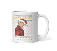 Ed Gein Novelty Serial Killer Christmas Mug, You owe me 40 Cents Funny Meme Mug