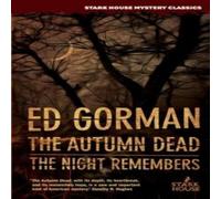 Ed Gorman The Autumn Dead / The Night Remembers Paperback Book Ed Gorman Multicolor