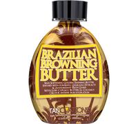 Ed Hardy Brazilian Browning Butter Dark Tanning Lotion - Skin Softening Golden Tanning Butter with Cupuacu Butters & Coconut Oils for Intense Skin Hyd