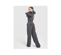 Ed Hardy Flame Tiger Wide Joggers - Black - Womens L