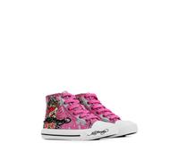 ED HARDY KIDS skull-print high-top sneakers - Pink 2 Baby-3 Baby-12 Kids