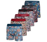 ED HARDY Mens Boxer Briefs Active Stretch Breathable Underwear, Comfortable Gym Boxer Briefs Multipack